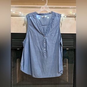 Old Navy Size XXL Lightweight Denim Tank